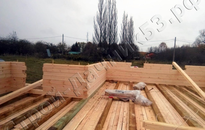 3 Брусовой дом ОД-11 9×9, 81 м², Московская область, Каширский район, Деревня Растовцы (13)